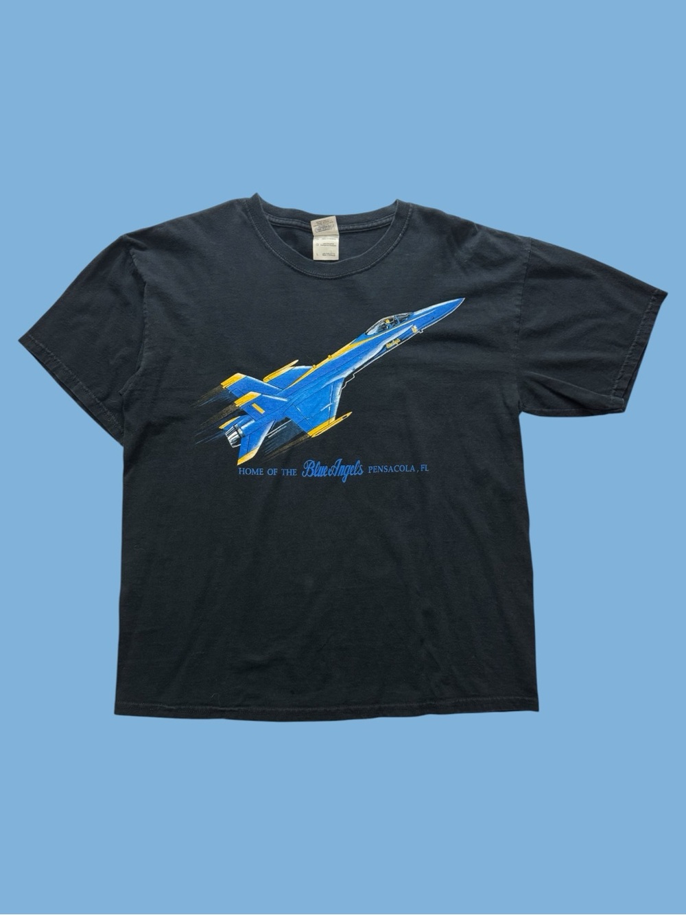 Vintage 90’s Blue Angels Fighter Jet Tee